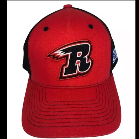 Other - Rapid City Rush - ECHL Minor Hockey League Team - Red & Black Cap Bud Light-EUC